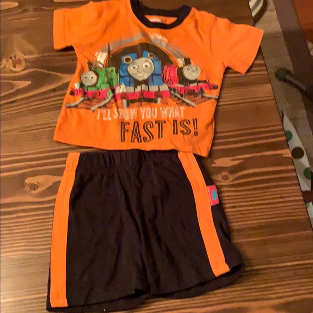 Thomas & Friends Kids Shorts Outfit. 12M